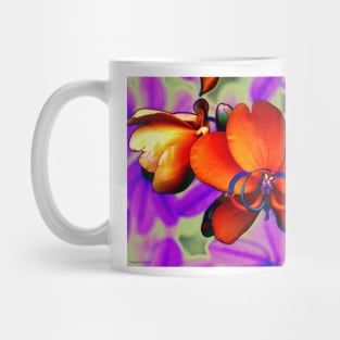 Tangerine Petals Mug